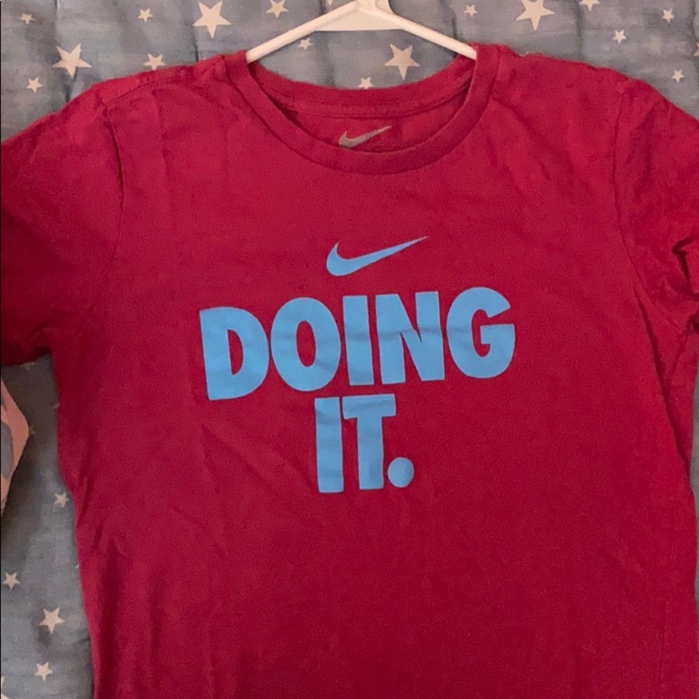 Pink Nike Cotton Shirt